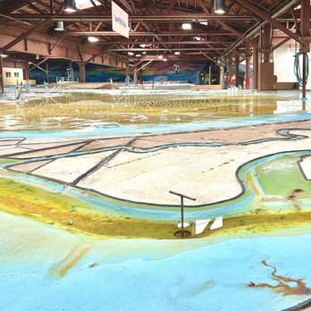Bay Model Visitor Center - Hydraulic model of the San Francisco Bay Delta which simulates a 24-hour cycle of tides. - Visitor Centers Near Me - Sausalito, California