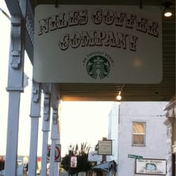 Niles Coffee Company - Sidewalk sign