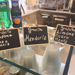 La Mandorla - Granita flavors