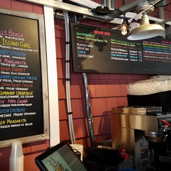Congdon's After Dark - Adult Beverages are available inside the beer garden - Food Trucks Near Me - Wells, Maine