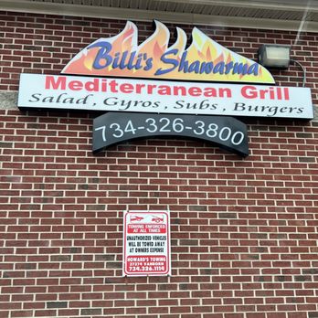 Billis Shawarma - Outside the building. - Middle Eastern Near Me - Wayne, Michigan