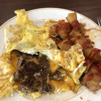 Coppell Deli - Sausage Omelette with potatoes - Very Good - Burgers Near Me - Coppell, Texas