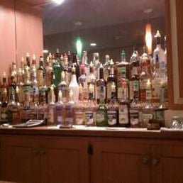 the bar area the bar area