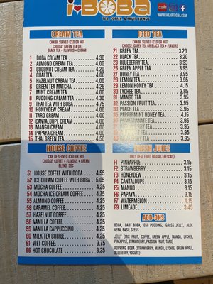 Menu photo 3 I Heart Boba Houston, TX