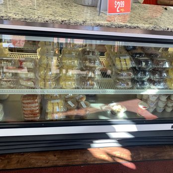 J & J Fish & Chicken - Display case full of desserts - Seafood Near Me - Chicago, Illinois J & J Fish & Chicken - Display case full of desserts - Seafood Near Me - Chicago, Illinois