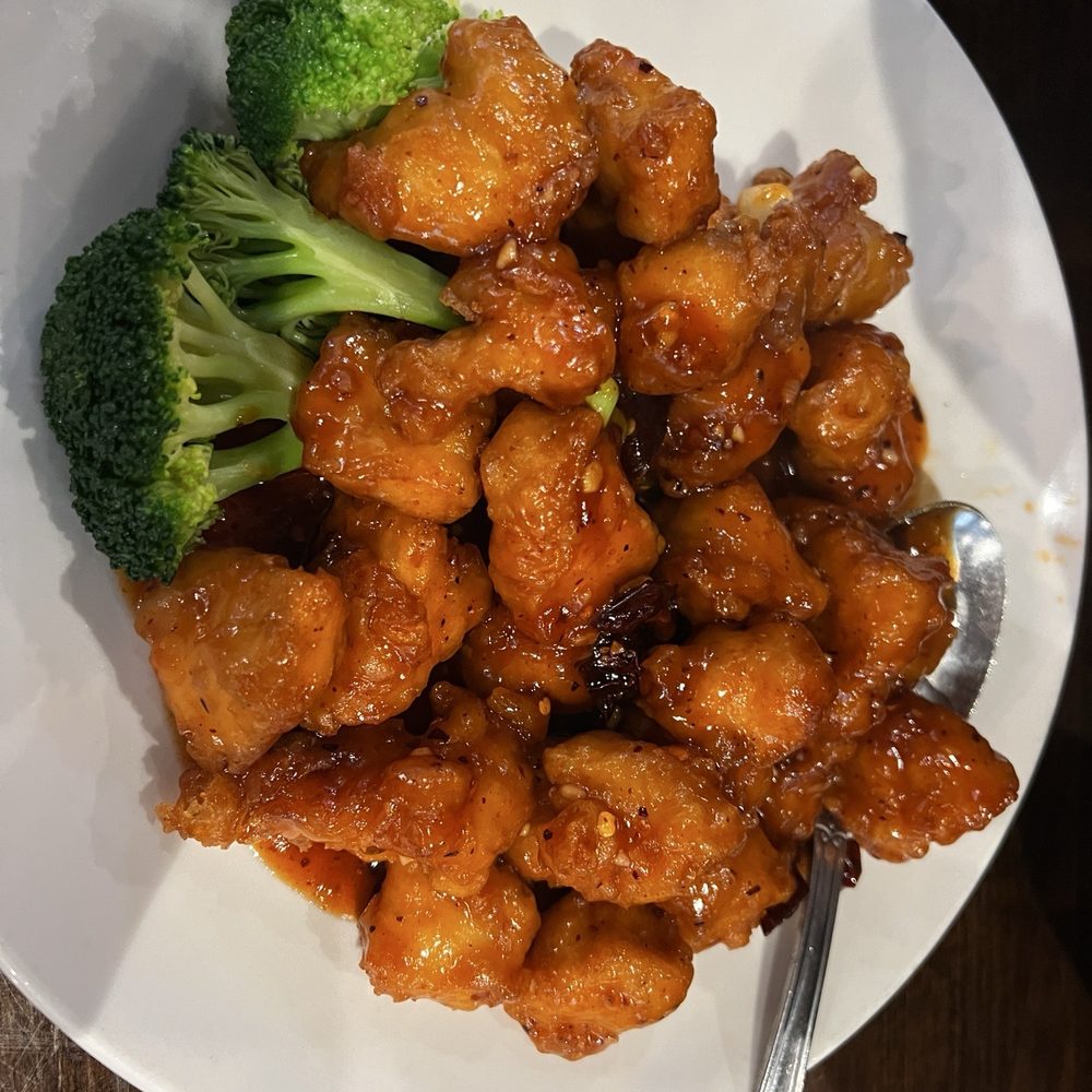 WEI Authentic Chinese - C9. General Tso's Chicken, crispy and a little hot. - Cantonese Near Me - Buford, Georgia WEI Authentic Chinese - C9. General Tso's Chicken, crispy and a little hot. - Cantonese Near Me - Buford, Georgia