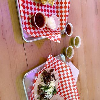 Social Capital - Blackened chicken taco, steak taco and chicken quesadilla - Tacos Near Me - Oklahoma City, Oklahoma Social Capital - Blackened chicken taco, steak taco and chicken quesadilla - Tacos Near Me - Oklahoma City, Oklahoma