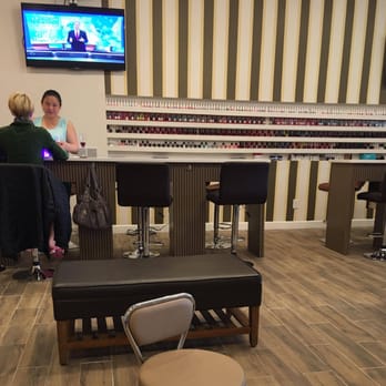 Nail Republic - Another view of the salon WITH a TV! - Nail Salons Near Me - Park Ridge, Illinois Nail Republic - Another view of the salon WITH a TV! - Nail Salons Near Me - Park Ridge, Illinois