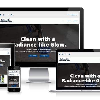 Coding The Front - Radiance Glow Hard Surface Cleaning - An home-improvement based website. - Web Design Near Me Coding The Front - Radiance Glow Hard Surface Cleaning - An home-improvement based website. - Web Design Near Me