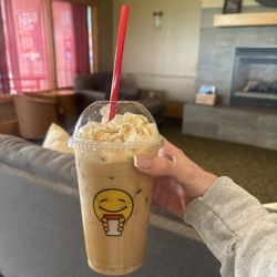 Scooter's Coffee - Ice Carmellicious with an extra shot of espresso