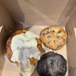 Monkey bread cinnamon roll and dark chocolate PB ground breaker and chocolate chip ground breaker Monkey bread cinnamon roll and dark chocolate PB ground breaker and chocolate chip ground breaker