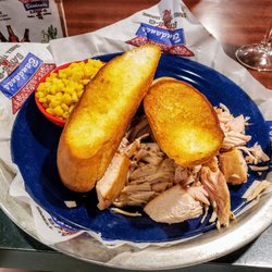 Bandana's Bar-B Q - Fenton - Smoked Turkey Lunch Plate at Bandana's Fenton