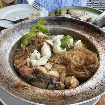 Fish Cheeks - glass noodles with crab - Seafood Near Me - New York, New York Fish Cheeks - glass noodles with crab - Seafood Near Me - New York, New York