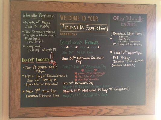 Menu photo 4 Starbucks Titusville, FL Menu photo 4 Starbucks Titusville, FL