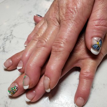 World Nails & Spa - Butterfly nail & flower nail art by Brian - Nail Salons Near Me - Washington, Utah World Nails & Spa - Butterfly nail & flower nail art by Brian - Nail Salons Near Me - Washington, Utah
