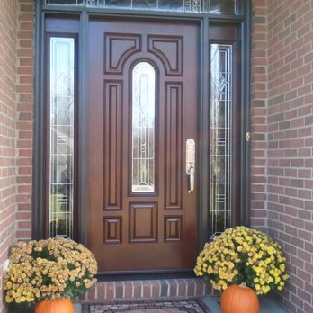 Window And Door Designs - Stained Fiberglass Door and Glass - Windows Installation Near Me - Dayton, Ohio Window And Door Designs - Stained Fiberglass Door and Glass - Windows Installation Near Me - Dayton, Ohio
