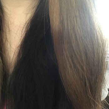 Saraya Salon - Note. Color hair top layer, and that is only some of my black hair on the bottom layer. - Hair Salons Near Me - Chicago, Illinois Saraya Salon - Note. Color hair top layer, and that is only some of my black hair on the bottom layer. - Hair Salons Near Me - Chicago, Illinois