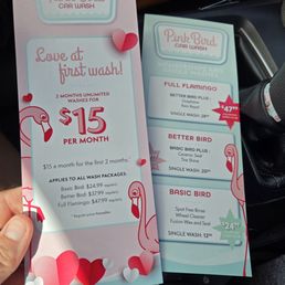 The special was during valentines weekend