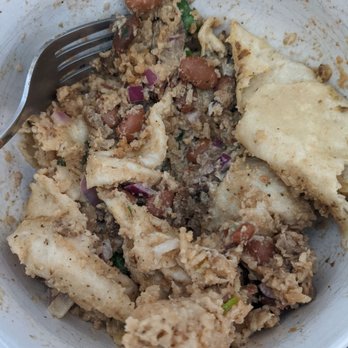 Corrina’s Taqueria - My burrito when I put it in a bowl. - Food Trucks Near Me - Lodi, California