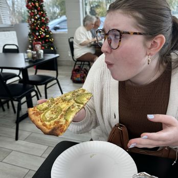New York Pizza - She loved the pickle pizza! - Pizza Near Me - Grand Bay, Alabama New York Pizza - She loved the pickle pizza! - Pizza Near Me - Grand Bay, Alabama