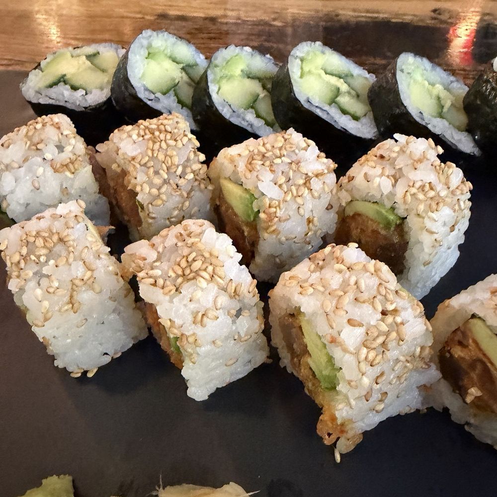 Misaki - Cucumber/avacado roll and tuna roll - Sushi Bars Near Me - Aurora, Colorado Misaki - Cucumber/avacado roll and tuna roll - Sushi Bars Near Me - Aurora, Colorado