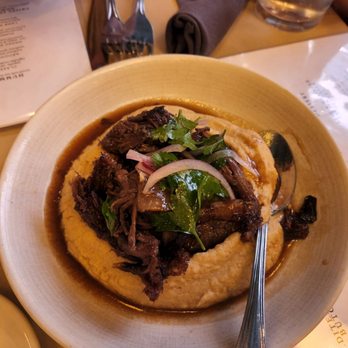 Aba - Crispy Short Rib Hummus - Mediterranean Near Me - Austin, Texas Aba - Crispy Short Rib Hummus - Mediterranean Near Me - Austin, Texas