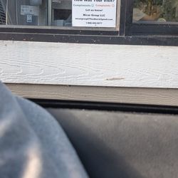 McDonald's - Info at pickup window for giving feedback.