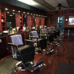 O'Grady's Barbershop - The 1964 barber chairs have been restored
