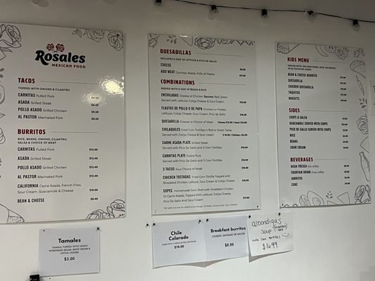 Menu photo 3 Rosales Mexican Food Brian Head, UT Menu photo 3 Rosales Mexican Food Brian Head, UT