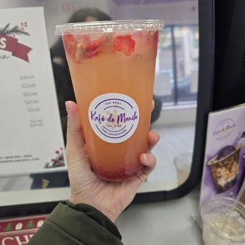 Kafé de Manila - Strawberry calamansi - Bubble Tea Near Me - Somerville, New Jersey Kafé de Manila - Strawberry calamansi - Bubble Tea Near Me - Somerville, New Jersey