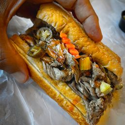 Italian Beef Sandwich