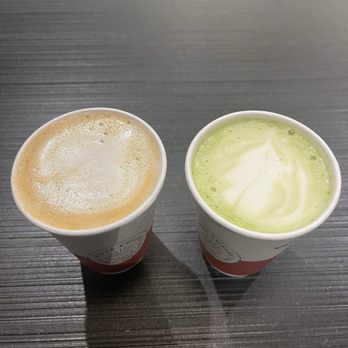 Capital One Café - Lavender Honey latte and Cardamom Ginger Macha - Coffee & Tea Near Me - San Diego, California Capital One Café - Lavender Honey latte and Cardamom Ginger Macha - Coffee & Tea Near Me - San Diego, California