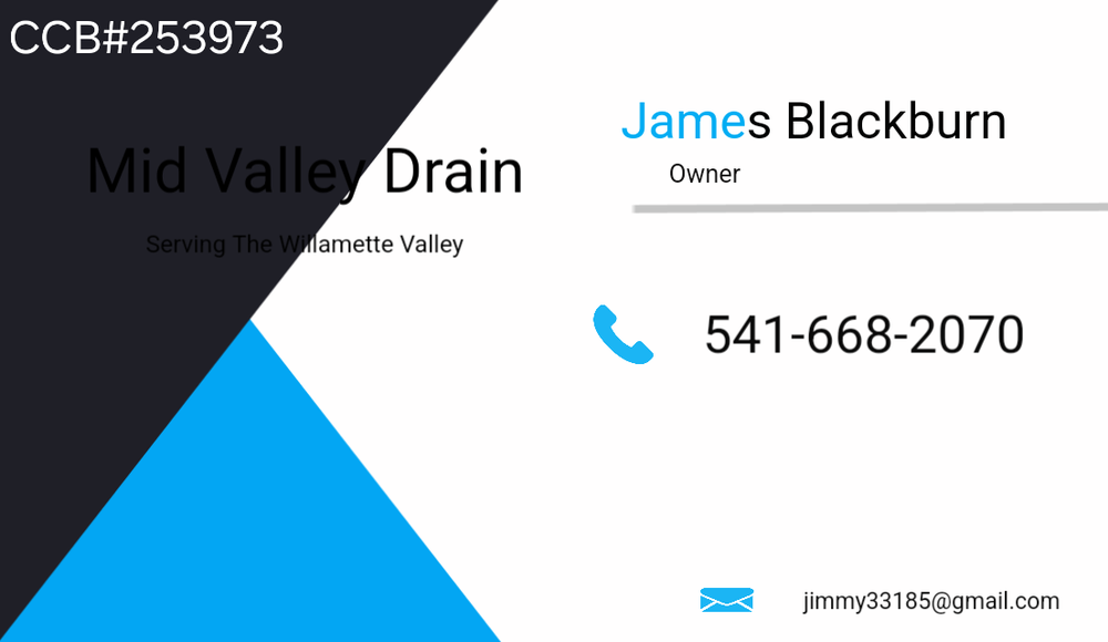 Slide of Mid Valley Drain