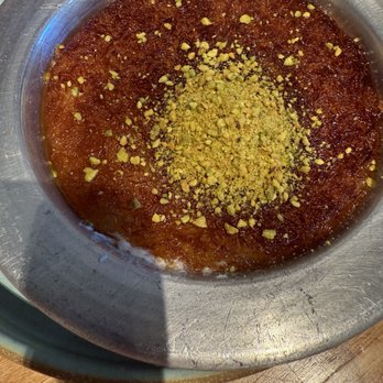 Finjan Coffee - Knafeh Khishneh (Crunchy) Individual Tray - Coffee & Tea Near Me - San Diego, California Finjan Coffee - Knafeh Khishneh (Crunchy) Individual Tray - Coffee & Tea Near Me - San Diego, California