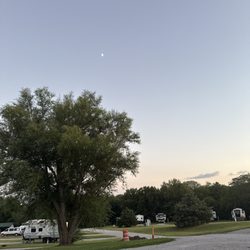 Great Escape RV & Camp Resort, Inc. - Sun set moon oh my