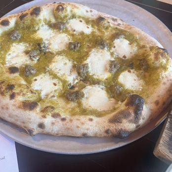 Scratch Brewing Company - Green Tomato and Sausage pizza - Breweries Near Me - Ava, Illinois Scratch Brewing Company - Green Tomato and Sausage pizza - Breweries Near Me - Ava, Illinois