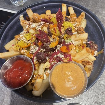 Lemon Zest - Greek fries.. delicious flavor! - Mediterranean Near Me - Azusa, California