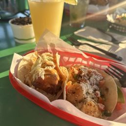 Fried Oyster and Shrimp Tacos Fried Oyster and Shrimp Tacos