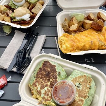 Benedict's - BAT benedict, Breakfast Burrito, Omelette with Sausage - Breakfast & Brunch Near Me - San Diego, California Benedict's - BAT benedict, Breakfast Burrito, Omelette with Sausage - Breakfast & Brunch Near Me - San Diego, California