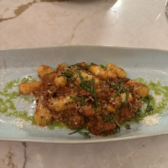 Porta Rossa - House gnocchi with oxtail - Salad Near Me - Hudson, Ohio Porta Rossa - House gnocchi with oxtail - Salad Near Me - Hudson, Ohio