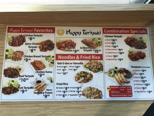 Menu photo 3 Happy Teriyaki - Federal Way - Boise, ID Boise, ID