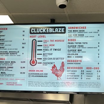 Cluck & Blaze - Chicken Shop Near Me - Long Beach, California