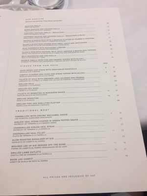 Menu photo 1 Elche Barcelona, B