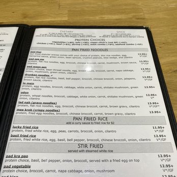 Lucky Thai - Menu - Thai Near Me - Murfreesboro, Tennessee