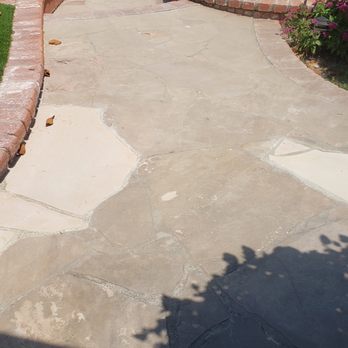 Koszo Tile and Stone Restoration - Flagstone before restoration - Flooring Near Me Koszo Tile and Stone Restoration - Flagstone before restoration - Flooring Near Me