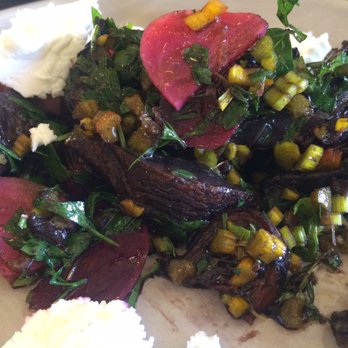The Sawmill Brewery - Smoked mushrooms w/ goat cheese & pickled beets - Breweries Near Me - Matakana, AUK