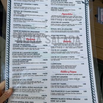 Agua Salada - Menu - Seafood Near Me - San Jose, California Agua Salada - Menu - Seafood Near Me - San Jose, California