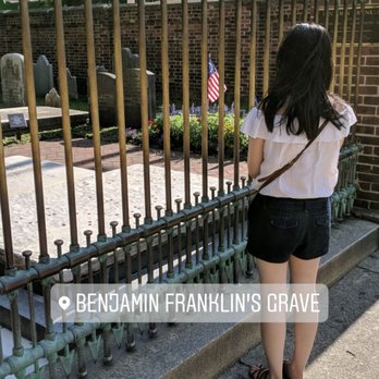 Benjamin Franklin's Grave - Benjamin Franklin's grave. - Funeral Services & Cemeteries Near Me