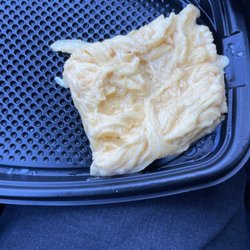 McDonald's - Scrambled egg don't look like this half cooked..
