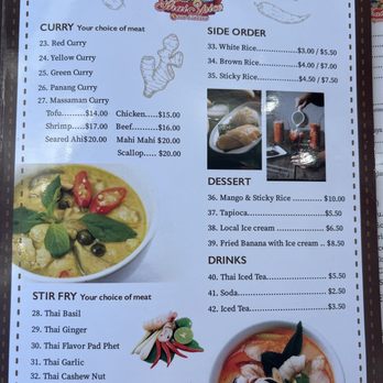 Thai Spice - Menu page 2 (as of 4/11/2024) - Thai Near Me - Paia, Hawaii Thai Spice - Menu page 2 (as of 4/11/2024) - Thai Near Me - Paia, Hawaii